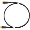 Gettimore Estensione per motore Ebike per cavo 3Pin impermeabile estensione connettore per cavo
