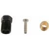 NEIQIUWING SM-BH90 Olive manicotto di supporto a vite in acciaio inox | Questo set in acciaio inox garantisce una tenuta affidabile del tubo del freno idraulico.