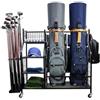 Generic Porta Attrezzatura for Mazze da Golf con Ruote | Espositore porta palline da golf, organizzatore di mazze da golf for case, cortili, giardini