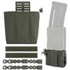 LXGXFNB Dump Pouch Tattica Pieghevole Airsoft Recupero Caricatori MOLLE | Apertura Rapida Cordino Regolabile Pieghevole Grande Capacità Fissaggio A Strappo for Airsoft Campo Outdoor