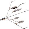 HoveeLuty Esche da pesca per la spigola, Alabama Umbrella Rig, esca artificiale ultraleggera a 5 bracci, treppiede per pesci, 4 esche da pesca a foglia di salice, da per la spigola, Alabama Rig