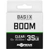 Korda Basix Boom - Lenza da pesca in fluorocarbonio, 10 m (15,9 kg 0,65 mm)
