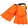 NEIQIUWING Pinne da nuoto regolabili 14-18,5 cm EVA PVC | La vestibilità regolabile da 14 a 18,5 cm cresce con i piedi e offre una presa salda.