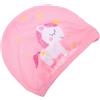 DOITOOL Cuffia da Nuoto per Nylon Rosa Design Elastico | Resistente Agli Strappi, Durevole e Adatta a Chioma Lunghi e Folti, per Bagno e Surf