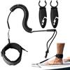 RNXSIB 3 accessori SUP, corda di trazione con clip di fissaggio | Pratico accessorio per stand up paddle per sport acquatici, ideale come guinzaglio per il fissaggio di attrezzature su tavole
