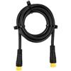 Elchuiaby per ebike Segnale per cavo 80cm 3Pin per acceleratore Freno per | Grado di impermeabilità IP67, blocco sicuro a 3 pin, estende i segnali dell'acceleratore e del freno