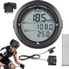 Generic Inseguimento accurato di velocità 'esposizione LCD delle unità di GPS | Computer per bici Biciclette Contachilometri Elettronica Gadget Fornire Analisi dei Dati Professionale per Bici da Strada