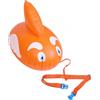 TOYANDONA Boa Gonfiabile Nuoto Arancia in PVC Cintura Regolabile | Design a Doppia Camera, Forma Simpatica e Visibilità Alta, per Allenamento in Acqua e Viaggio