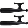 DIYEAH 2 Pezzi Gancio Nautico di Ricambio per Asta 28mm, Nylon Nero | Barche, Kayak e Paddleboard, Supporto su Superfici, Uso in Marina e Luci Decorative