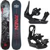 Raven Set snowboard PRO Sensei Limited + attacchi s230