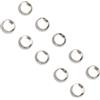 NEIQIUWING Dado valvola in rame, 12 x 4 mm | Questi resistenti dadi per valvole in lega di rame fissano la valvola dei tubi della bicicletta.