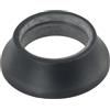 Elchuiaby Distanziale per stelo bici in carbonio nero opaco, altezza 15 mm | Per fibra di carbonio premium, design rondella conica, si adatta a sterzo da 28,6 mm, finitura lucida o opaca, durata leggera