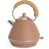 CREATE/KETTLE RETRO M/Bollitore elettrico moka/Ebollizione rapida, capacità 1l, spegnimento automatico, filtro anticalcare, autospegnimento, indicatore del livello dell'acqua, Ø17,2 cm, 1200 W