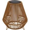 Lumisky Lanterna solare decorativa con base LED solare ricaricabile LED bianco caldo SALOMEA SMALL H35cm