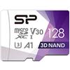 Silicon power 128GB Scheda microSDXC potere del silicio superiore Pro UHS-I U3 V30 +adapter [SP128GBSTXDU3V20AB]