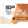 Silicon power 256GB Scheda microSDXC Silicon power superior pro UHS-I U3 V30 [SP256GBSTXDU3V20AB]
