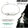 Tumugi Design Bracciale WIND BREAKER Haruka Sakura ID messaggio diamante nero naturale Tumugi