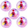Obelunrp 5 pezzi Cat Ball Motion Ghost Light Up Balls Cat Up LED Motion Ball Activated Dog INTERACTION GIOCHI