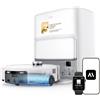 MOVA Robot Aspirapolvere Lavapavimenti Z60 Ultra Roller Standalone Bianco