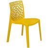 GRANDSOLEIL Grand Soleil Grandsoleil Upon Gruvyer Sedia Impilabile, in Polipropilene, Giallo Brillante, 51.X 52.X 81.Cm, Brilliant Yellow, 51 X 52 X 81 Cm