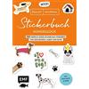 Bullet Journal Stickerbuch - Hundeglück: 650 tierisch-süße Sticker z (Tascabile)