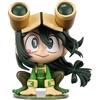 Total Anime Tsuyu Asui (Kawaii) - Mini-figura articolata in scala 10,2 cm con base per display