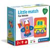 Clementoni- Little Match-Si Parte-6 Mini, Tessere Puzzle a Incastro, Gioco educativo Bambini 2 Anni, Made in Italy, Multicolore, 16325