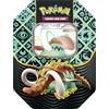 Pokémon Scarlet & Violet—Paldean Fates Tin — Great Tusk ex (1 carta promozionale in foil e 4 pacchetti booster)