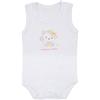 Mawi Body bianco bimba stampa orsetto