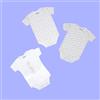 Mawi pack x3 body mezza manica caldo cotone unisex animaletti