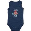 Mawi Body a canotta bimbo blue stampato