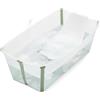 Stokke Vaschetta Bagnetto Neonato con Supporto Flexi Bath®, Verde | Vaschetta bagnetto neonato con supporto incluso, dalla nascita fino a 4 anni, senza BPA.
