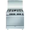 Glem Gas GLEM_GAS U855MI6 CUCINA 80X50 CL.A 4F+1TC F.E.INOX