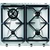 SMEG SRV564GH3 PIANO COTTURA 60CM INOX GRIGLIE GHISA 1TC