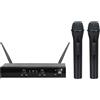 KARMA SET 5002 DOPPIO RADIOMICROFONO UHF PALMARE