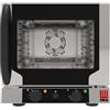 Forno elettrico ventilato con vapore indirietto. 4 GN 1/2 - Dim.cm. 46x51,2x46,2H.