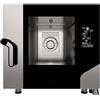 Forno elettrico combinato convezione + vapore diretto. 5 teglie GN 1/1 - Dim.cm. 73x85,5x70H - pannello comandi balck mask