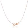 KEZEF 925 Catena d'argento 925 per donne | Catena per collana sottile e resistente con maglie ovali | Ideale per ciondoli o stratificazione | 1,3 mm