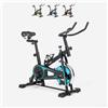 Leonardo Minerva Fit Bike Cyclette professionale da 8 kg - Azzurro