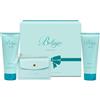 DIAMOND INTERNATIONAL BELLAGIO Turquoise Confezione Regalo Gel Doccia 200 ml + Crema Corpo 200 ml | Porta Monete, Fragranza Fruttata