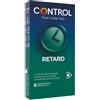 Control Retard 6 pezzi - Preservativi a Effetto Ritardante per un Piacere Prolungato - CONTROL - 979779966