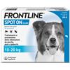Frontline Spot-on Cani Soluz 3 Pipette 1,34 ml 134 mg Cani da 10 a 20 kg - FRONTLINE - 103030161