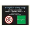 Incognito luxury soap sapone solido con olio di citronella e cocco 100 g - - 976771853