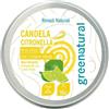 Greenatural candela citronella limone verde 45 g - GREENATURAL - 984571950