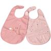 Chicco bavaglina pappa rosa 6m+ 2 pezzi - CHICCO - 990459950