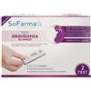 Test gravidanza su sangue sofarmapiu' autodiagnostico 2 pezzi - - 990652846