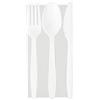 Tris di posate monouso da 16 cm - 100