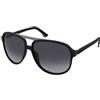 Police Lapis 1 SPL962 096T | Occhiali da Sole Graduati o Non Graduati | Prova Online | Unisex | Plastica | Pilot | Nero, Grigio | Adrialenti