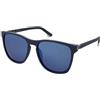 Police Lapis 2 SPL963 VAQB | Occhiali da Sole Graduati o Non Graduati | Prova Online | Unisex | Plastica | Quadrati | Blu | Adrialenti
