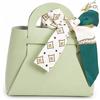 Bonturi Casa Home Decoration Bonturi Casa BORSETTA Bomboniera 10x5xH11 Cm MINI FOULARD Portaconfetti L. GREEN1 Pz